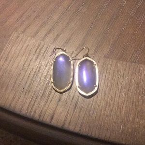 Kendra Scott Elle gold drop earring